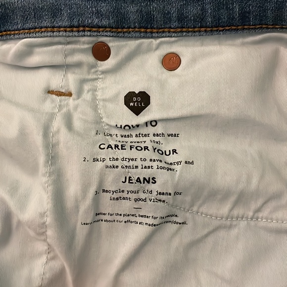 Madewell Cali Demi-Boot size 32 jeans - Picture 4 of 7